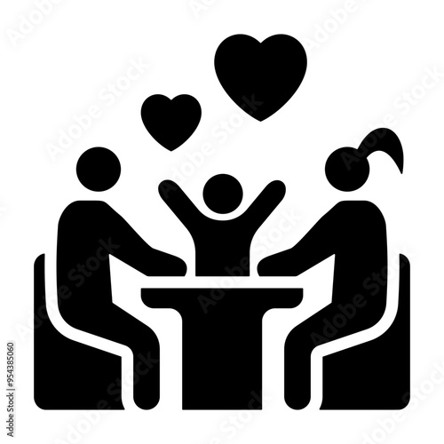 Family Dinner Icon