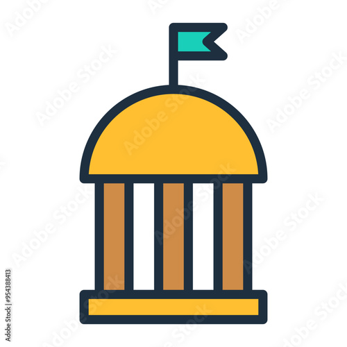 Political Platform Icon