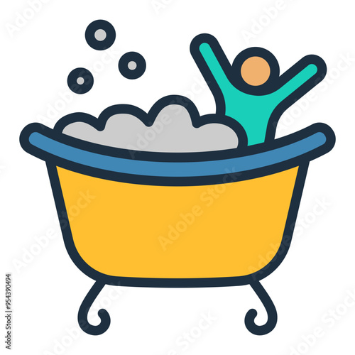 Bath Time Icon