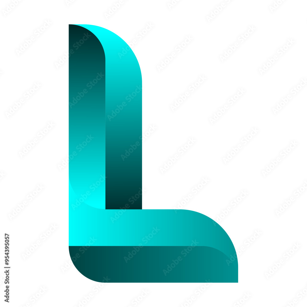Print creative modern color full L letter logo design Print creative modern color full L letter logo design