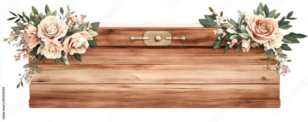 Decorative wooden sign adorned with pink roses and greenery, suitable for weddings, parties, or special events. Decorative wooden sign adorned with pink roses and greenery, suitable for weddings, parties, or special events.
