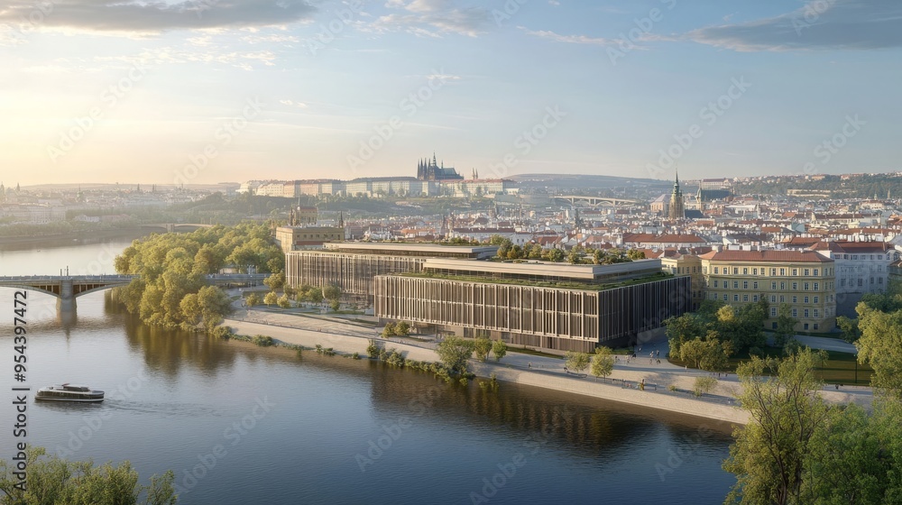 Govt Office Vltava View, Prague Govt Office Vltava View, Prague