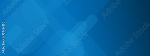 Modern blue abstract web banner background