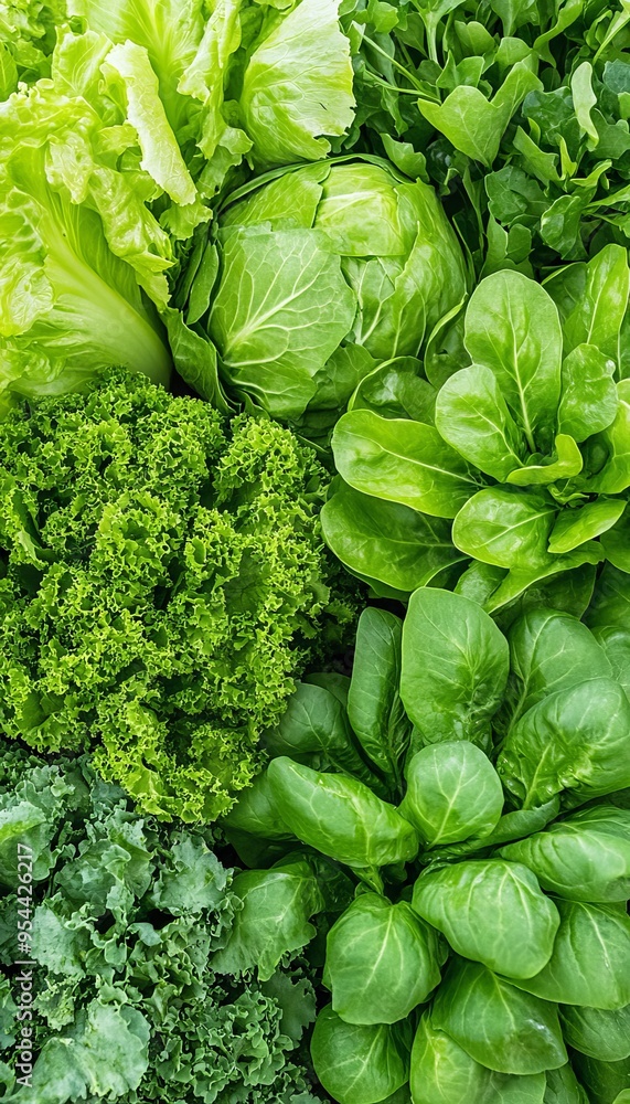 Fresh green leafy vegetables assortment including lettuce, cabbage, and spinach. Perfect for healthy eating and salad ingredients. Fresh green leafy vegetables assortment including lettuce, cabbage, and spinach. Perfect for healthy eating and salad ingredients.