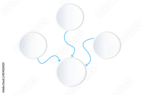 Causal Explanations template form abstract background.