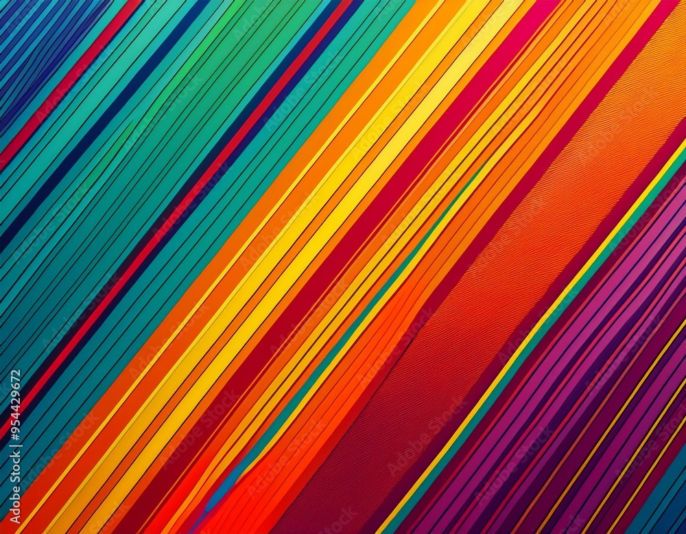 Colorful diagonal lines geometric background Colorful diagonal lines geometric background