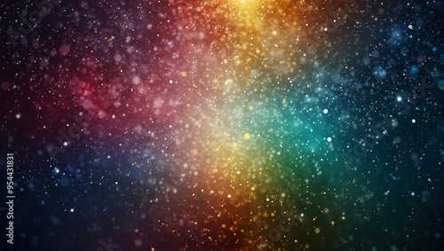 Beautiful abstract shiny light and glitter background 