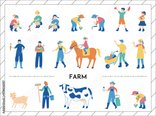 農業を営む人たち