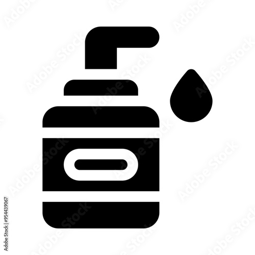 cleanser glyph icon
