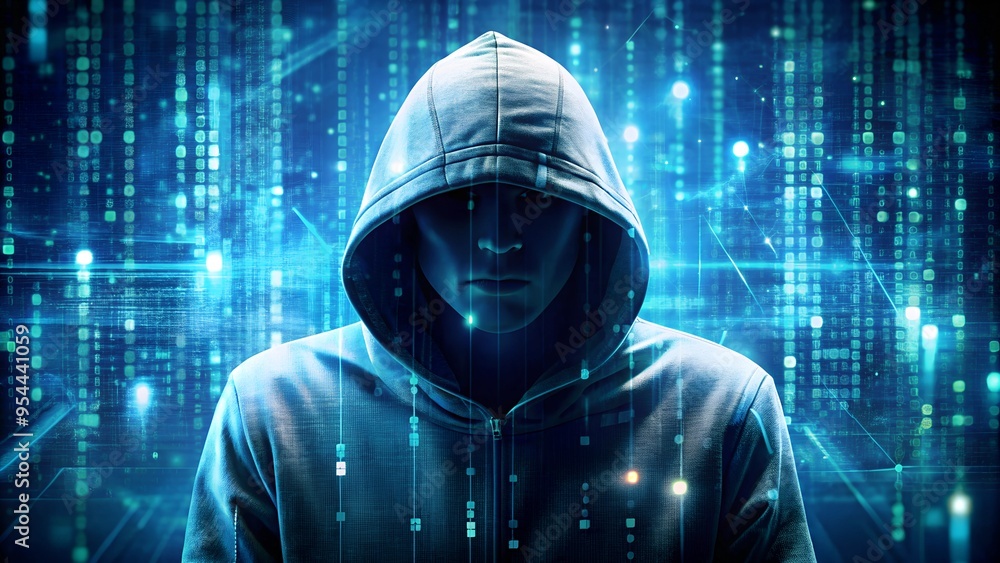 Digital crime by an anonymous hacker Digital crime by an anonymous hacker