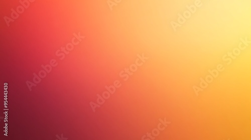 Abstract Gradient Background: Red to Yellow