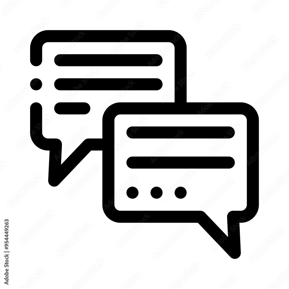 chat line icon chat line icon