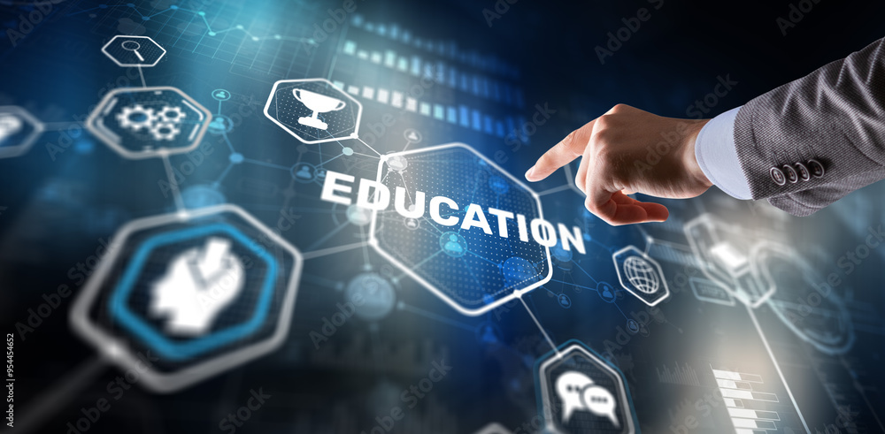 E-learning Education Webinar Online concept. Business Technology E-learning Education Webinar Online concept. Business Technology