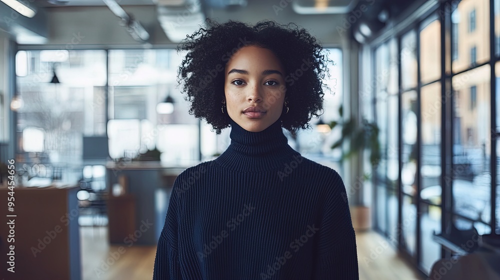 Chic Navy Turtleneck Sweater Model: Perfect for Modern Workspace Decor and Stylish Sports Interiors – Embrace Warmth and Confidence in Your Home! Chic Navy Turtleneck Sweater Model: Perfect for Modern Workspace Decor and Stylish Sports Interiors – Embrace Warmth and Confidence in Your Home!