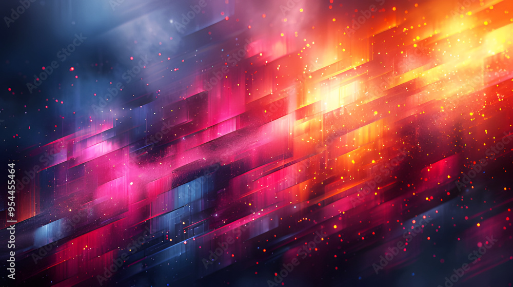 Technology modern abstract wall background. Holographic Texture color waves of rainbow light 3D. Modern style trends for creative project design. Processed collage of Iridescent trendy. Banner. Technology modern abstract wall background. Holographic Texture color waves of rainbow light 3D. Modern style trends for creative project design. Processed collage of Iridescent trendy. Banner.