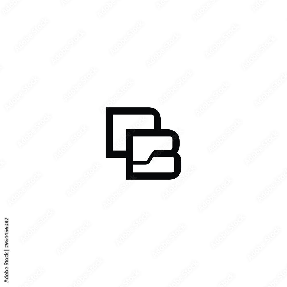 DB monogram logo design letter text name symbol monochrome logotype alphabet character simple logo DB monogram logo design letter text name symbol monochrome logotype alphabet character simple logo