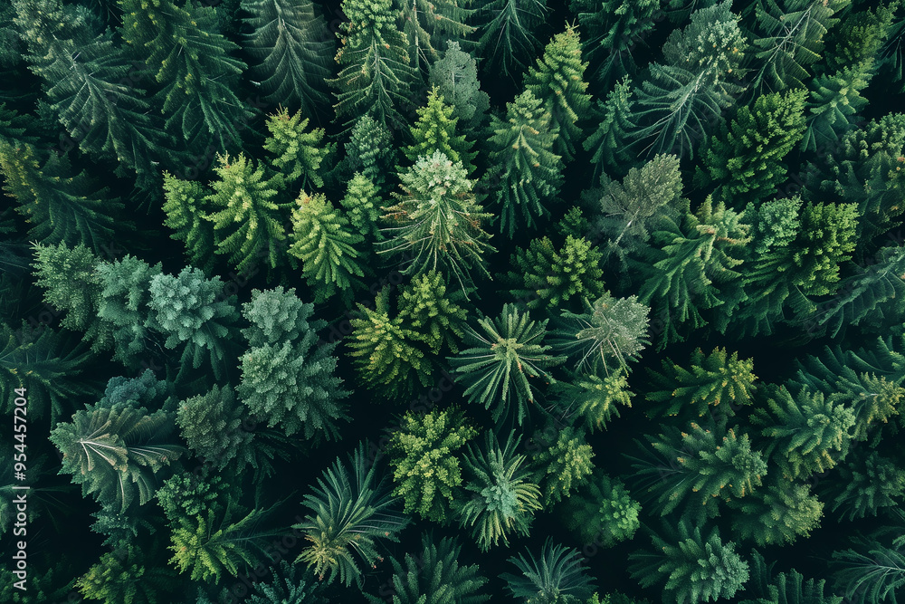 Pine forest. Aerial top view of green pine trees in summer. Pine forest. Aerial top view of green pine trees in summer.