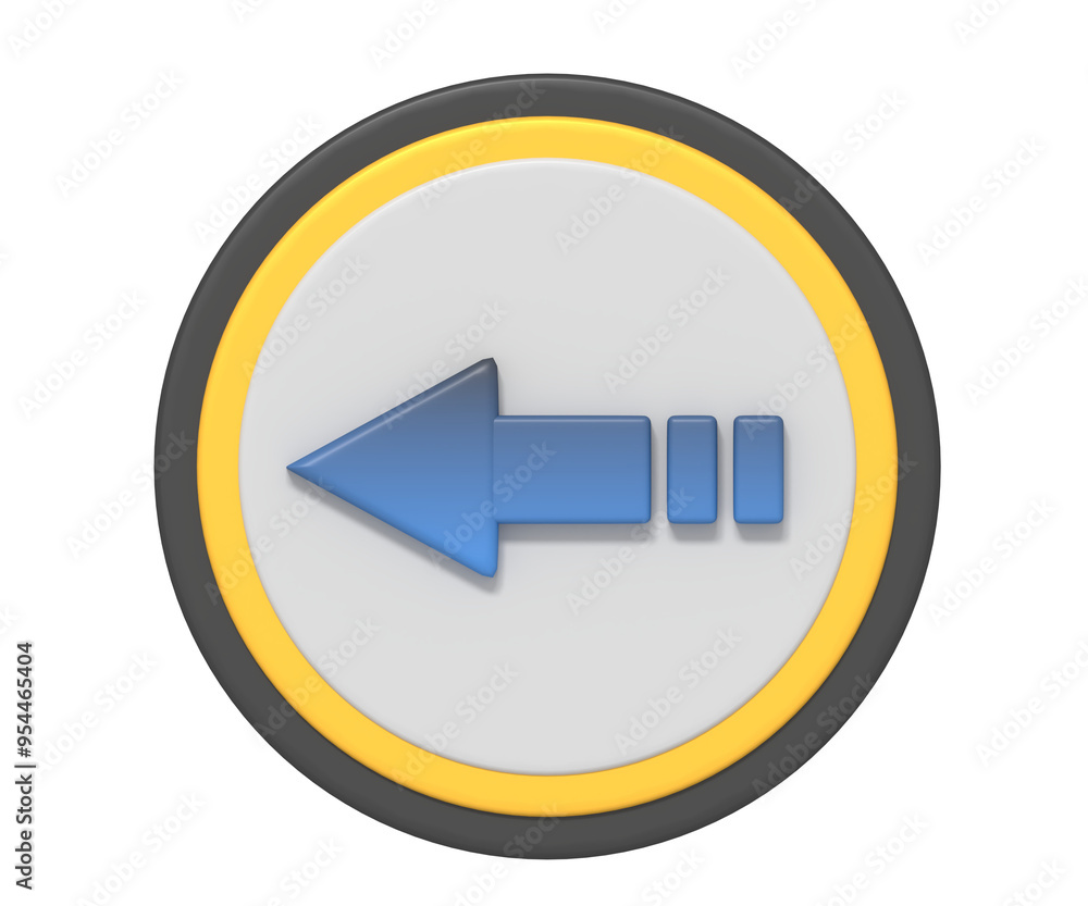Go back one page sign Go back one page sign