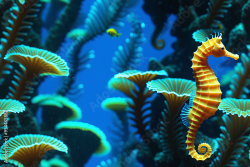 Underwater landscape with S...