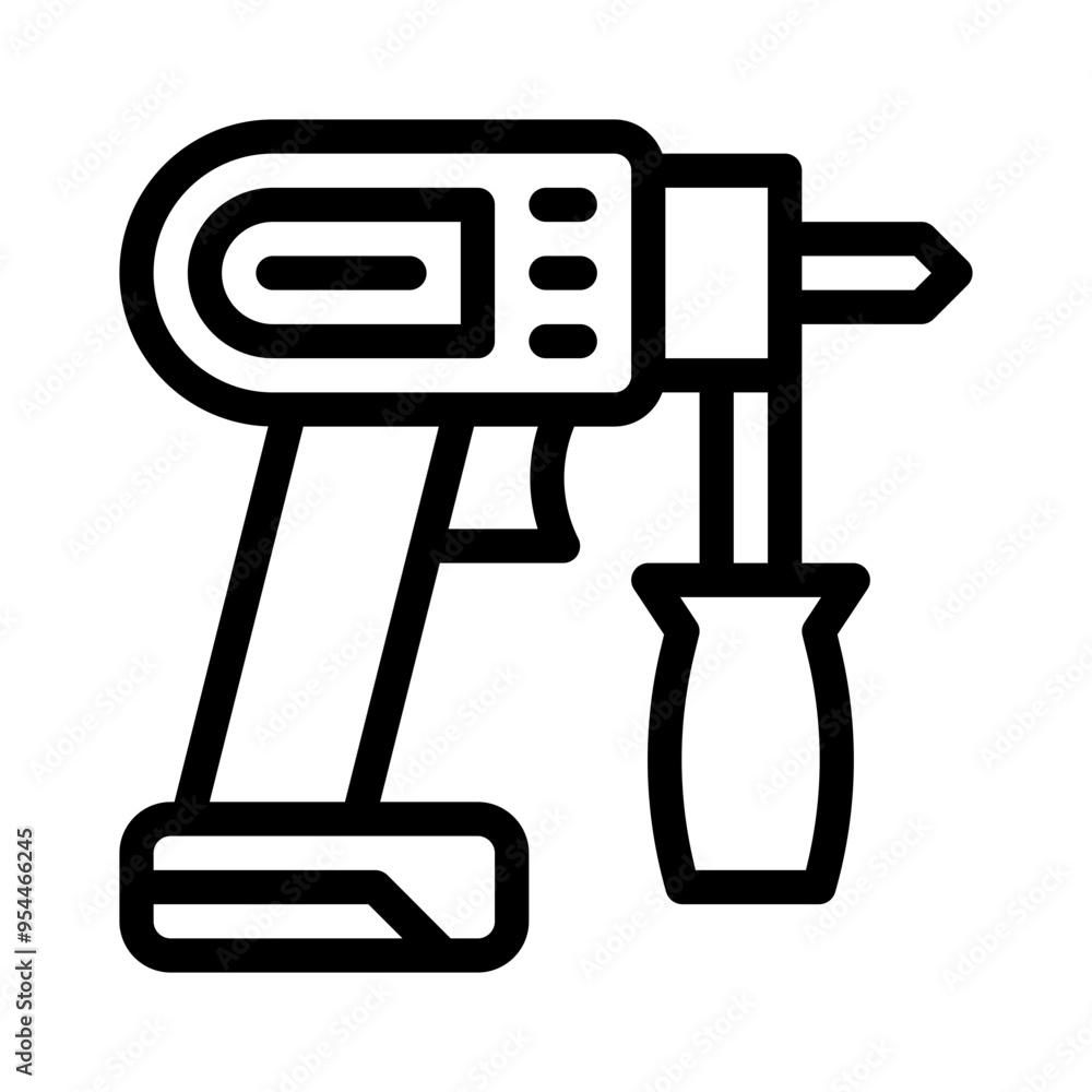 tool line icon tool line icon