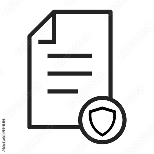 In compliance icon sign, company passed inspection symbol, complete checkmark vector