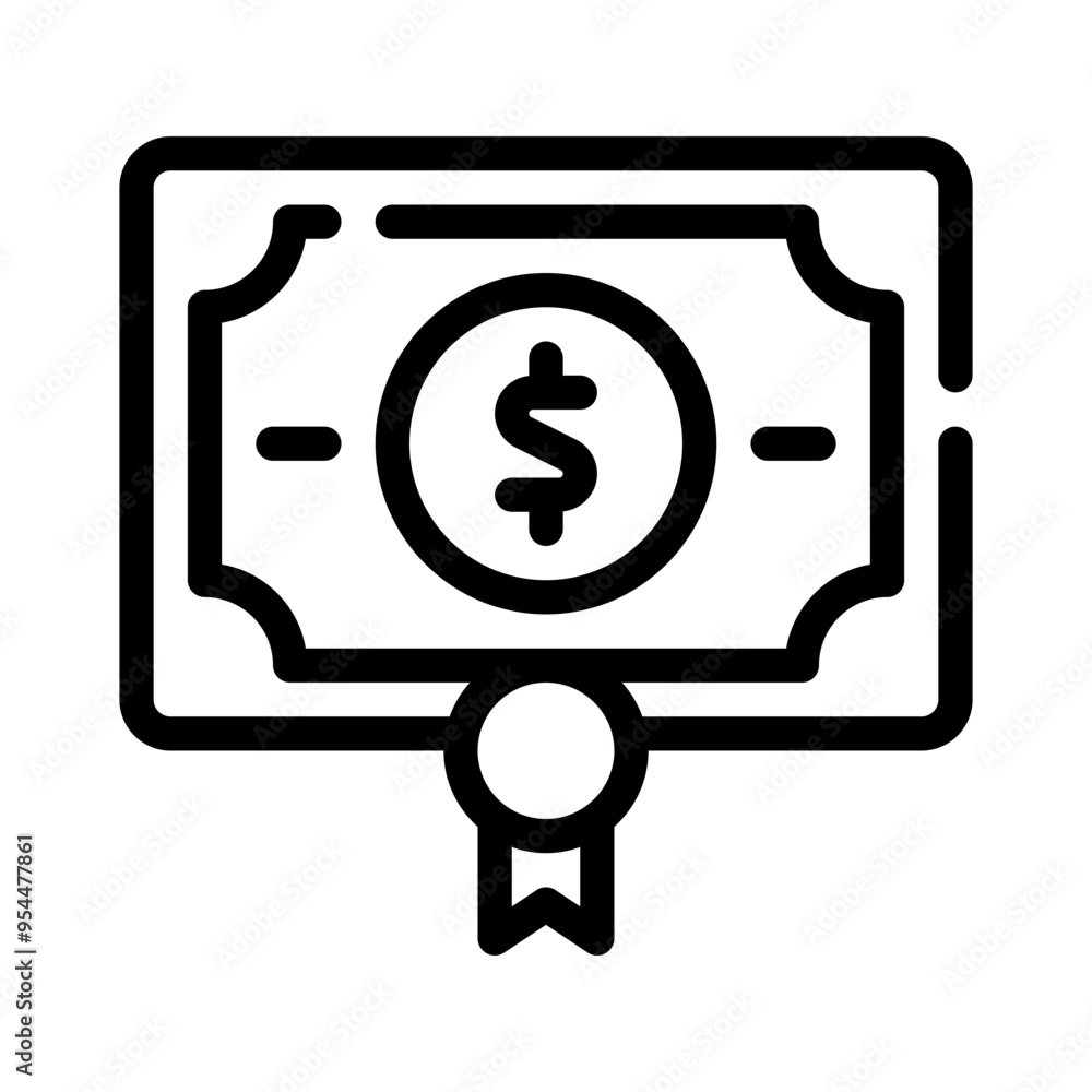 stocks line icon stocks line icon