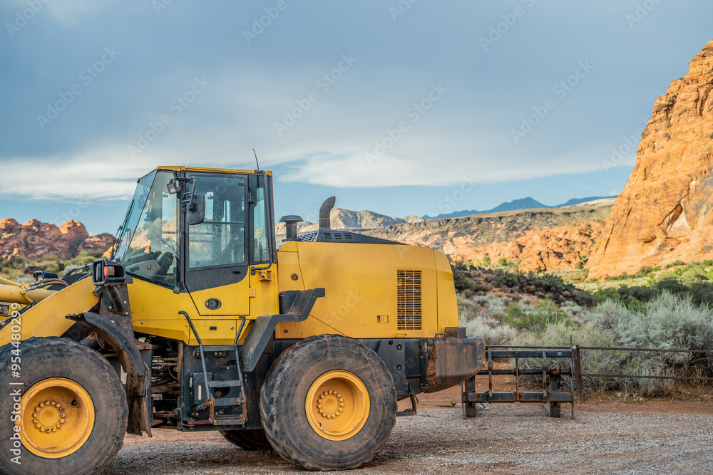 Construction Work Snow Canyon State Park St. George Ivins Utah