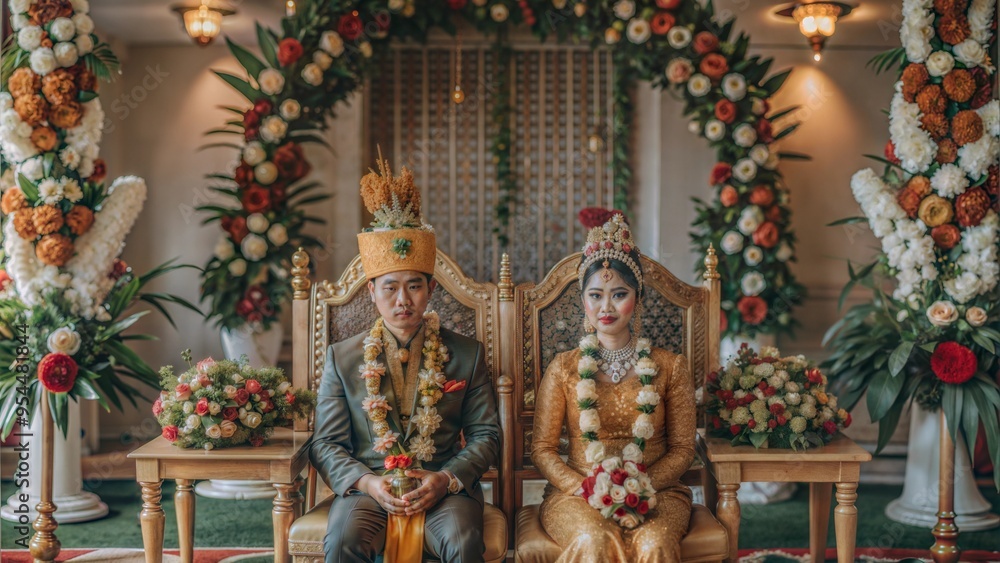 Obraz premium indonesia wedding decoration
