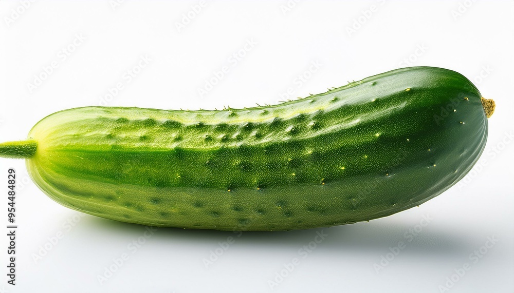 Fresh green Cucumber Isolated on white background Fresh green Cucumber Isolated on white background