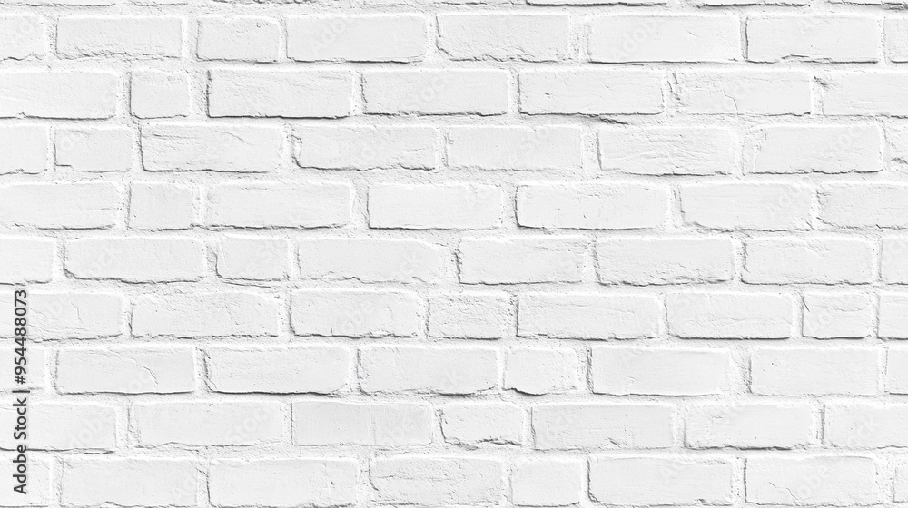 Seamless white brick wall texture background, wide panorama design for creative projects, architecture, or interior decor. Seamless white brick wall texture background, wide panorama design for creative projects, architecture, or interior decor.