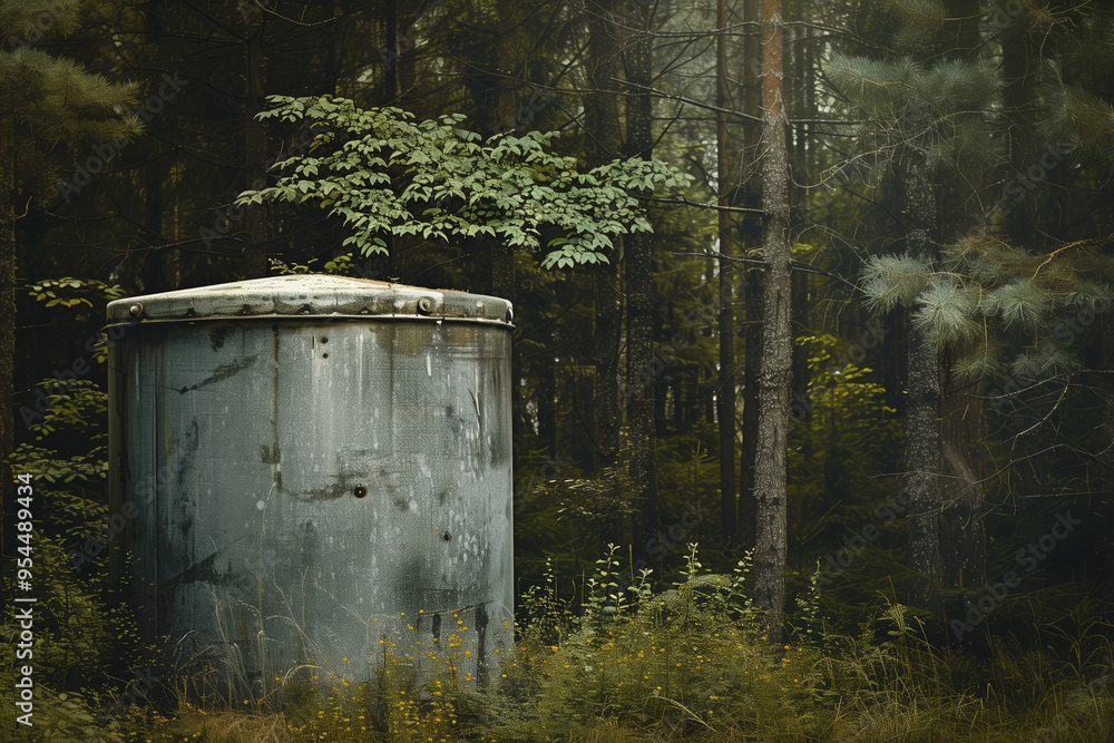 Grey water tank in the forest , textured background wallpaper. many uses for paintings,printing,mobile backgrounds, book,covers,screen savers, web page,landscapes, greeting cards,letter head etc.
Grey water tank in the forest , textured background wallpaper. many uses for paintings,printing,mobile backgrounds, book,covers,screen savers, web page,landscapes, greeting cards,letter head etc.