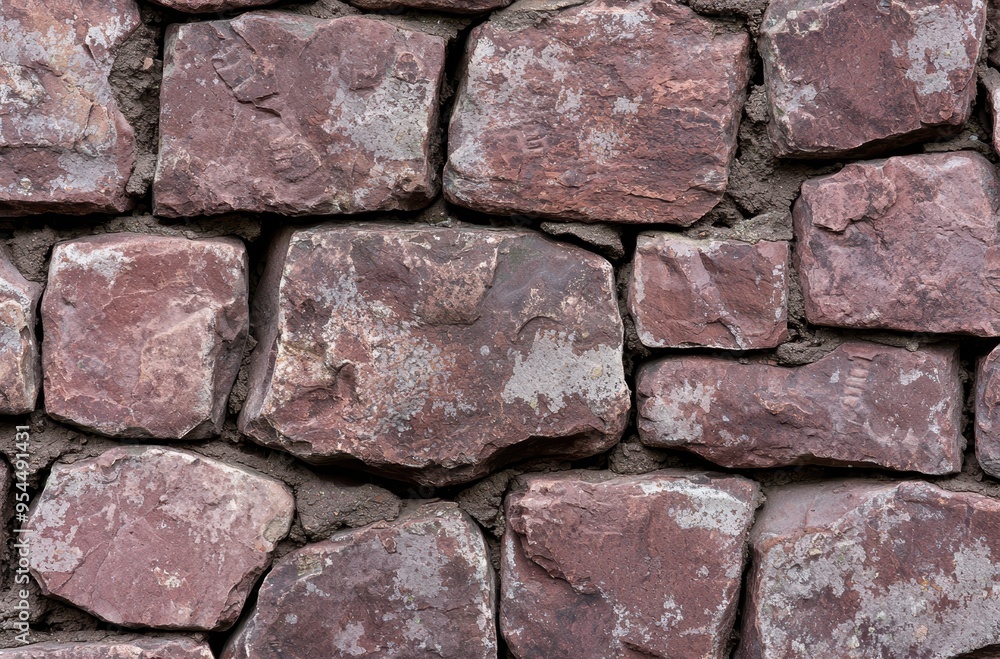 Obraz premium Rustic stone wall texture background