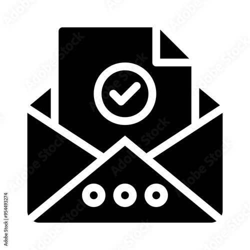 email glyph icon