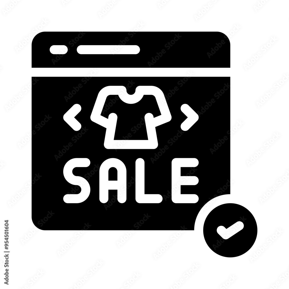 sale glyph icon sale glyph icon