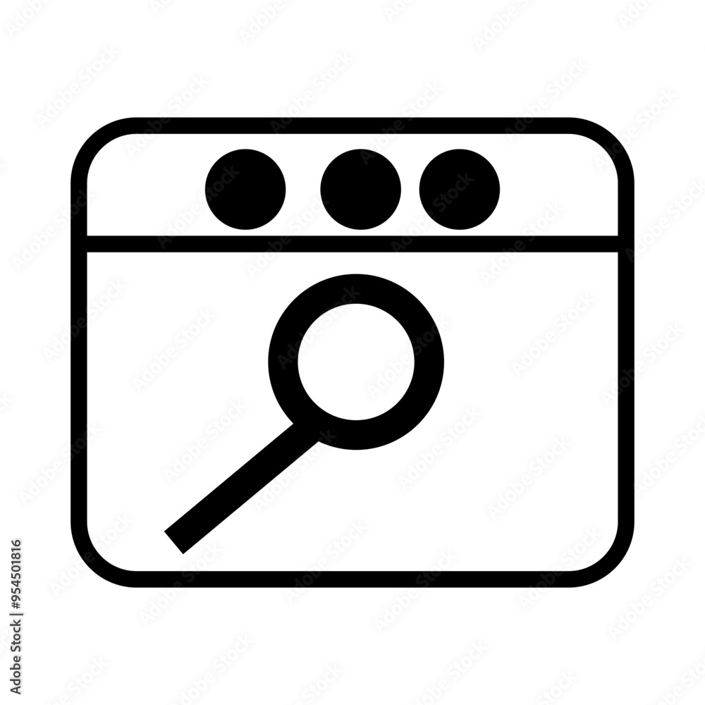 search icon illustration search icon illustration