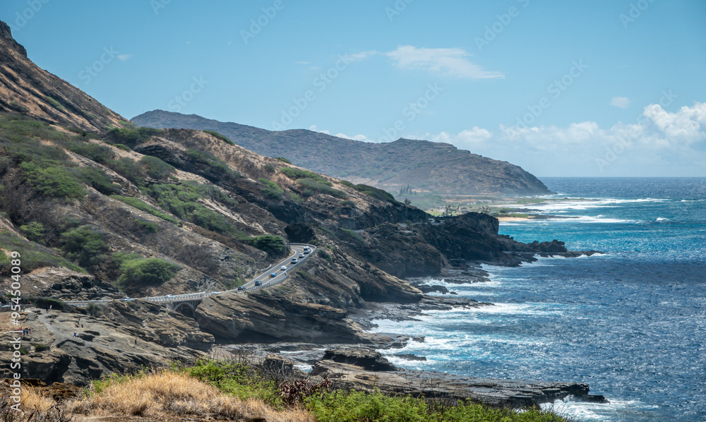 scenes at the coast of oahu hawaii on a sunny day scenes at the coast of oahu hawaii on a sunny day