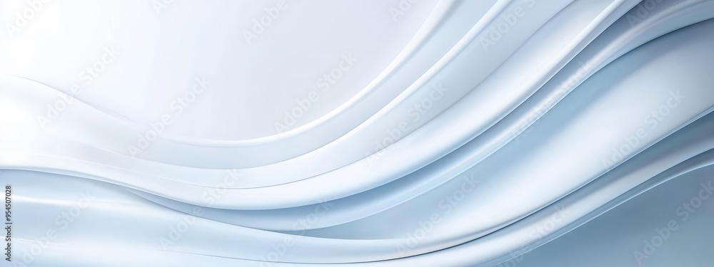 A tight shot of a blue-white background, adorned with a wavy pattern at its upper and lower edges A tight shot of a blue-white background, adorned with a wavy pattern at its upper and lower edges
