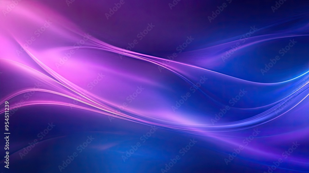 Abstract blue and purple background with blurred lines, dark gradient background Abstract blue and purple background with blurred lines, dark gradient background
