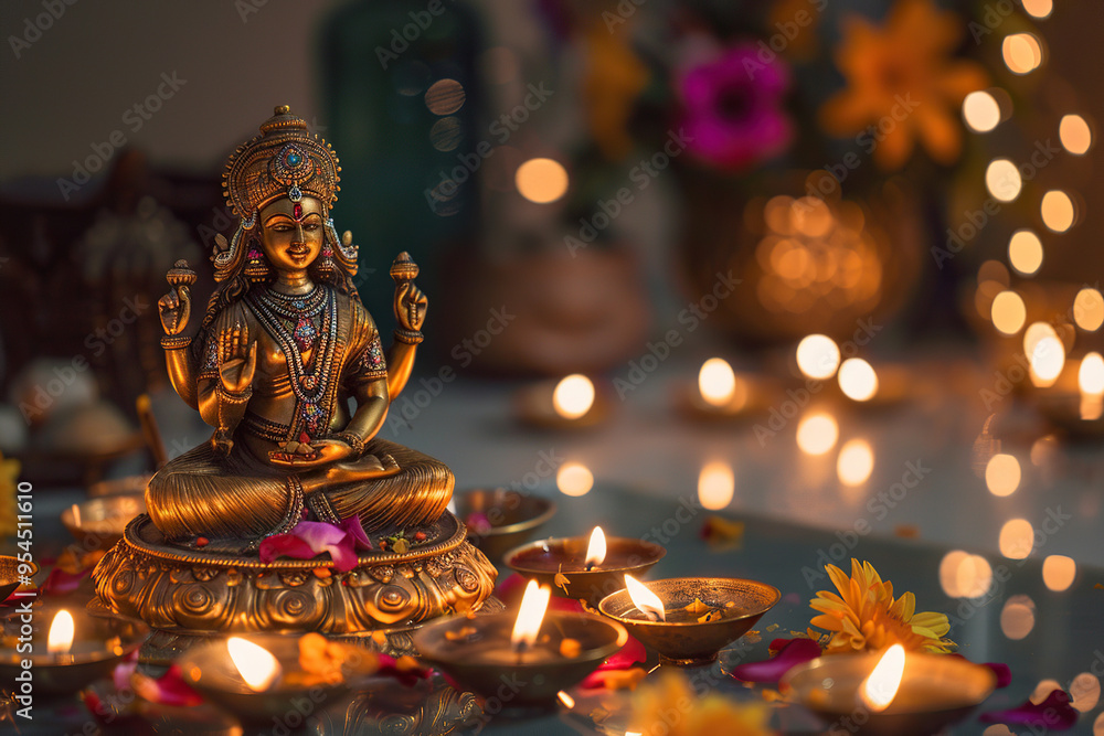Beautiful greeting card with bright holiday composition for happy and celebrate Diwali Beautiful greeting card with bright holiday composition for happy and celebrate Diwali