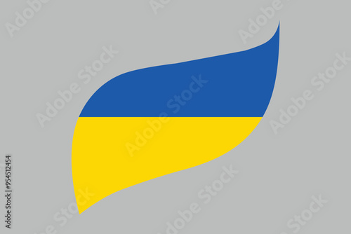 Free Download Ukraine flag, Flag of Ukraine, Flag Ukraine vector, Ukrainian flag symbol, The color of the original, Stock vector illustration
 - GFXLoad