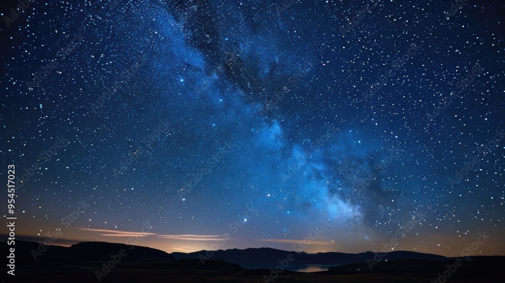 Celestial Symphony. A mesmerizing night sky filled with twinkling stars. Celestial Symphony. A mesmerizing night sky filled with twinkling stars.