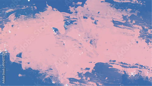 Abstract pink watercolor background.Hand painted watercolor. vector