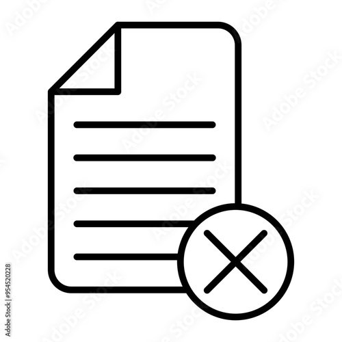 Delete File.line icon