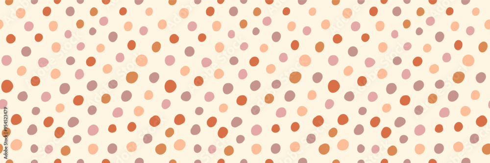 Bohemian baby seamless pattern. Cute baby boho seamless pattern with simple dots. Soft colors universe surface design for kids fabric and nursery decor. Gender neutral design. Vector Illustration Bohemian baby seamless pattern. Cute baby boho seamless pattern with simple dots. Soft colors universe surface design for kids fabric and nursery decor. Gender neutral design. Vector Illustration