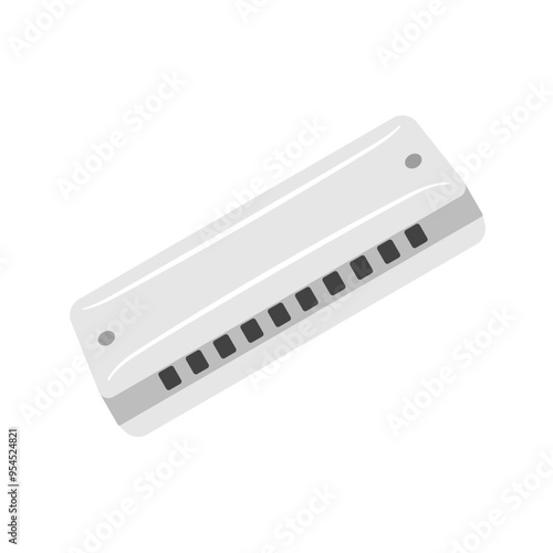 教育用楽器イラスト：ハーモニカ