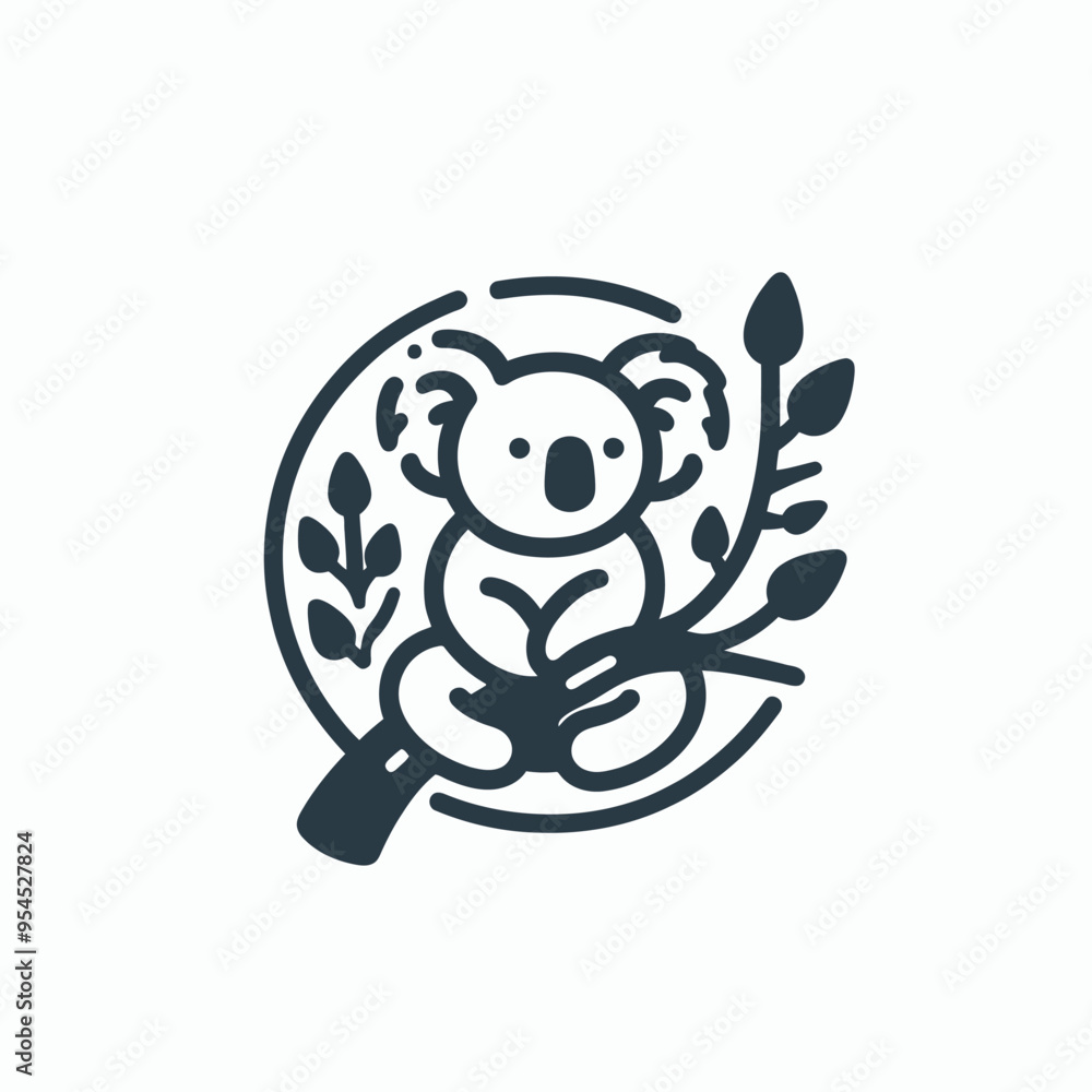 Minimalistic logos of animals and birds on white background
Minimalistic logos of animals and birds on white background