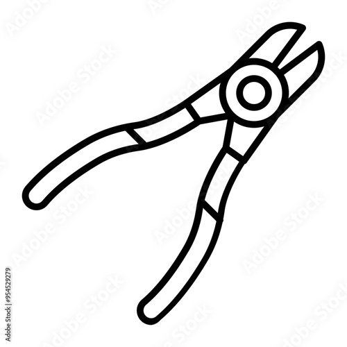 Wire Cutter.line icon