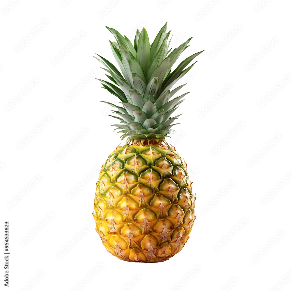 Pineapple isolated on transparent background Pineapple isolated on transparent background
