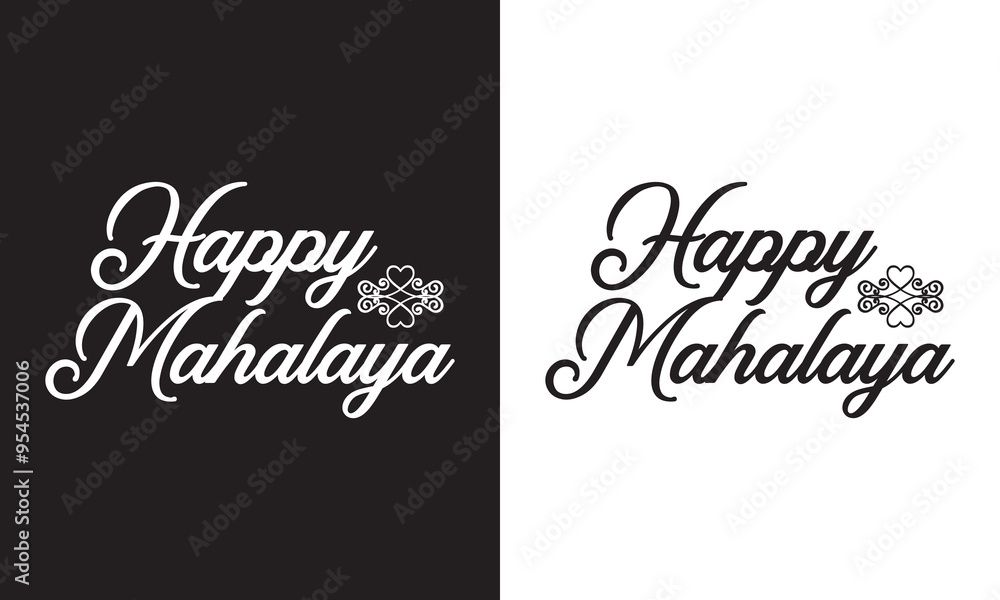 Happy Mahalaya Social Media Post Durga Puja is Biggest Festival. isolated on white and black background. Vector illustration. EPS 10 Happy Mahalaya Social Media Post Durga Puja is Biggest Festival. isolated on white and black background. Vector illustration. EPS 10