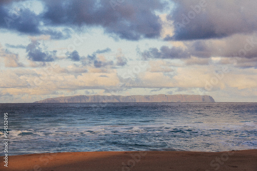 Hawaiian Island of Niʻihau from Kauaʻi photo